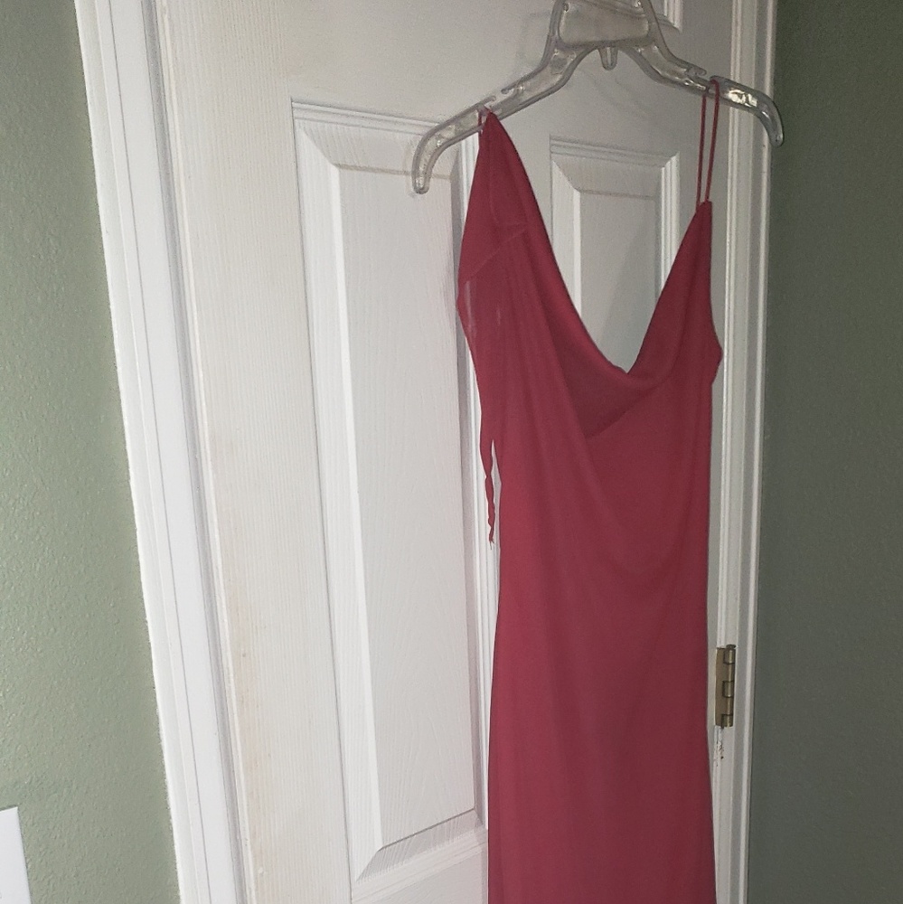 Hot red Hour glass dress